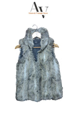Light Grey Afghan Vest